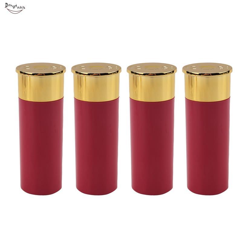 4PCS 12 Gauge Shot แว่นตา Tequila Shot แก้ว 9.2 X 3.2 X 3.6 ซม.