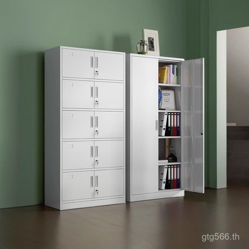 Locker Data Office Low Cabinet Dressing File ตู้หนังสือเหล็กเข็มขัด Locker File Cabinet Storage ZCWN