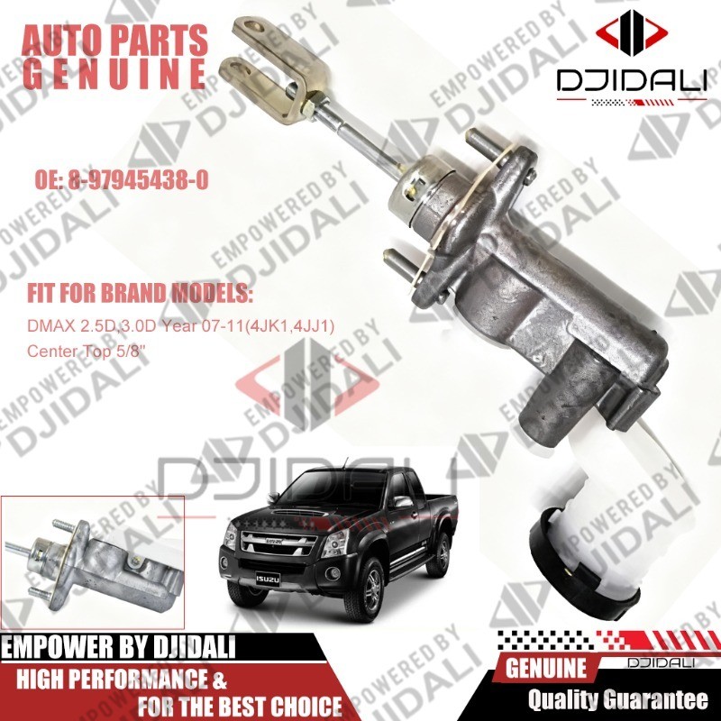 Ready Stock! แม่ปั๊มคลัตช์สําหรับ Upper for ISUZU DMAX 2.5D ปี 03-11(4JK1/4JJ1/4JJ1TCX) คอนโซลกลาง 5/8"  8979454380