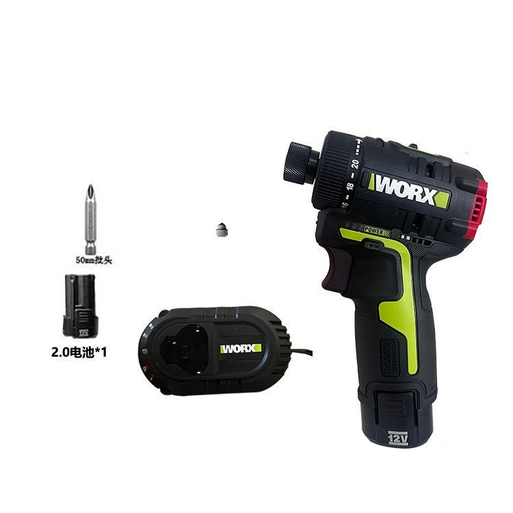 Impact Wicks Impact สว่านมือไร้แปรง WU129 ไขควงแบบชาร์จไฟได้สว่านไฟฟ้าแบตเตอรี่ลิเธียม DADQ