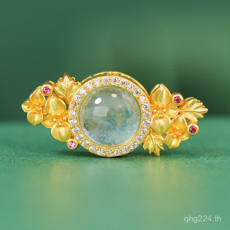 สร้อยคอฝังคริสตอลสไตล์ดั้งเดิม เครื่องประดับเงิน 925 พร้อมสร้อยข้อมือเชื่อมต่อ TZD7