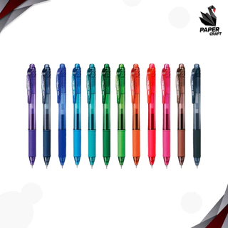 !! ราคาพิเศษ !! Pentel (เพนเทล) ปากกา Energel-X รุ่น BLN105 & BL107 ขนาดหัว 0.5 / 0.7 มม. หมึกตามสีด้าม (1 ด้าม)