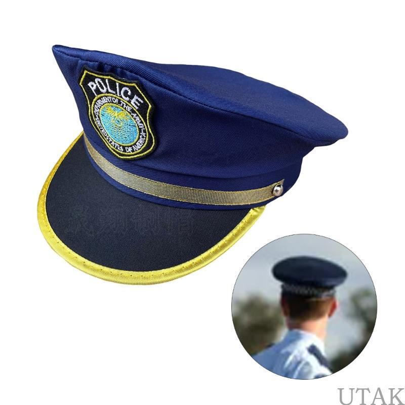 TAKE เด็กตํารวจเจ้าหน้าที่หมวก Unisex แกล้งเล่นเครื่องแต่งกายหมวกครอบครัว Gathering Headwear – โปรปัง