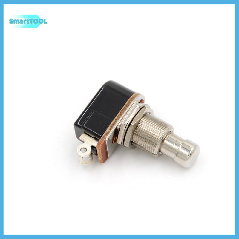 UTZN> สวิตช์กีตาร์ไฟฟ้าใหม่ Momentary Push Button Foot Switch SPST ใหม่