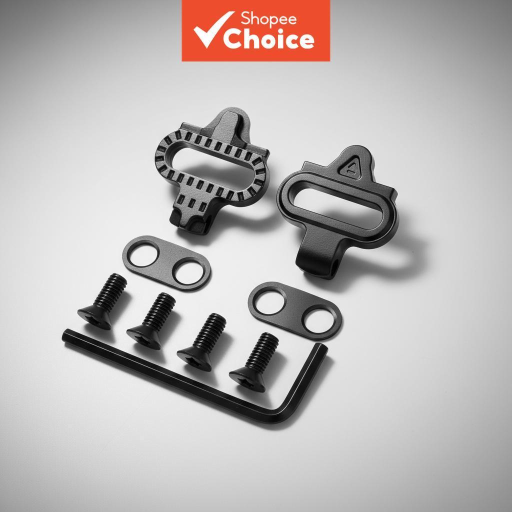 BUCKLOS SH50/SH56 แป้นคลีทสําหรับรองเท้าเสือภูเขาและรองเท้าปั่นจักรยานเสือหมอบ SPD
