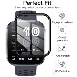 ภาพยนตร์ for Smartwatch Amazfit Bip 6 อุปกรณ์เสริมป้องกันหน้าจอฟิล์มแก้วนุ่ม / นิรภัย Hydrogel for Amazfit Bip 6