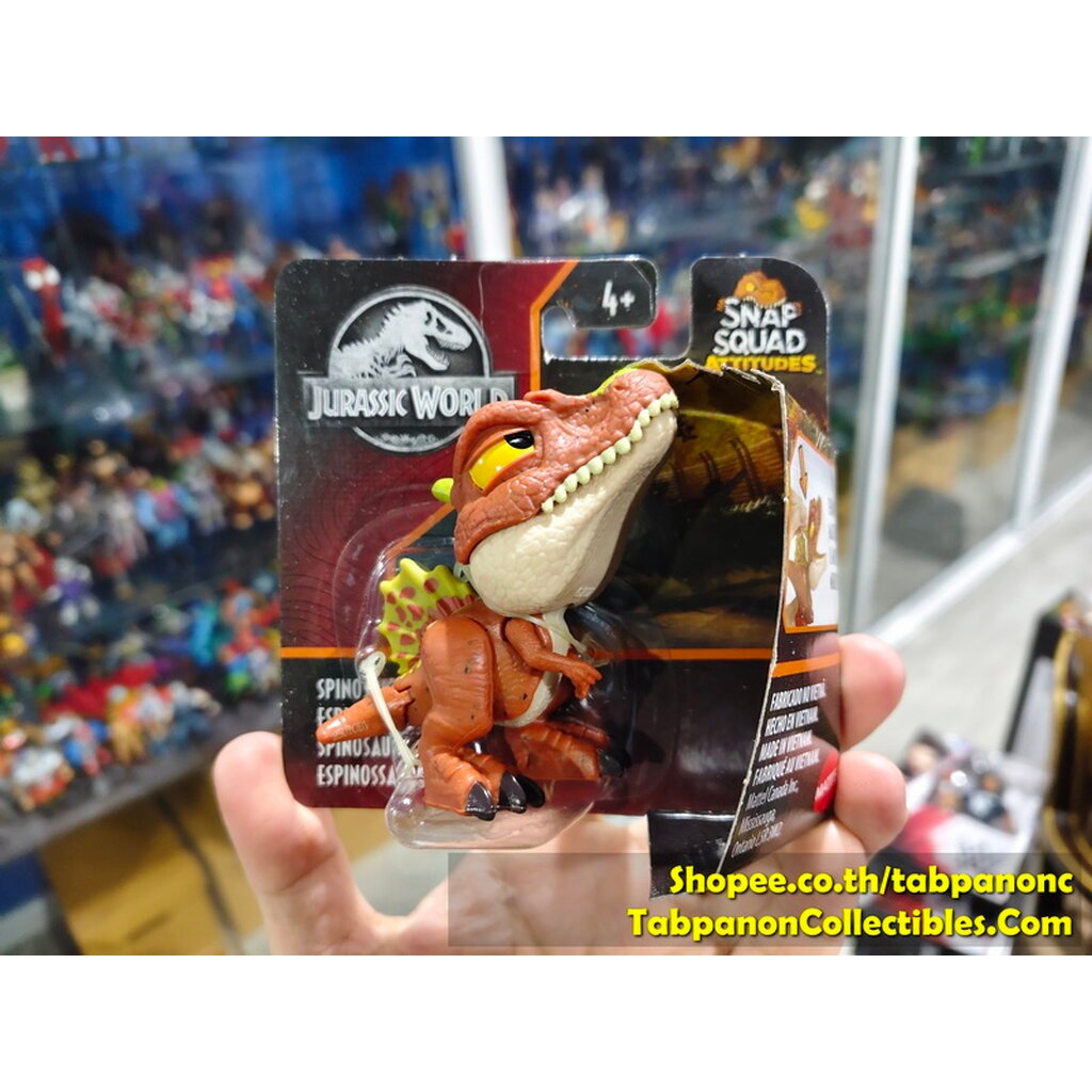 [2022.01] Mattel Jurassic World Snap Squad Attitudes - Spinosaurus