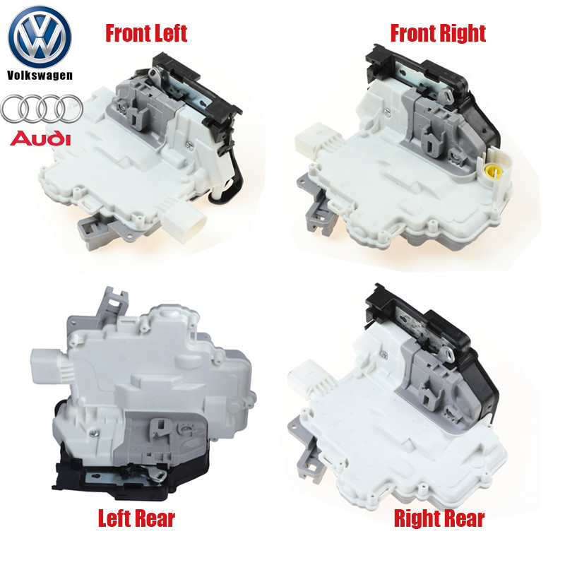 ซ้าย/ขวาประตูล็อค Actuator Latch สําหรับ Volkswagen สําหรับ Audi A4 S4 A5 S5 TT Q3 Q5 Q7 8J2837015A/