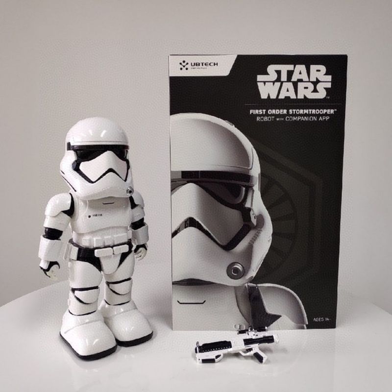 UBTECH การผลิตดิสนีย์มือถือ Handy, Star Wars First Army Stormtrooper White Soldier.X x