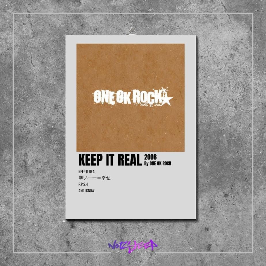 Keep It Real Music band Album โดย ONE OK ROCK mdf room
