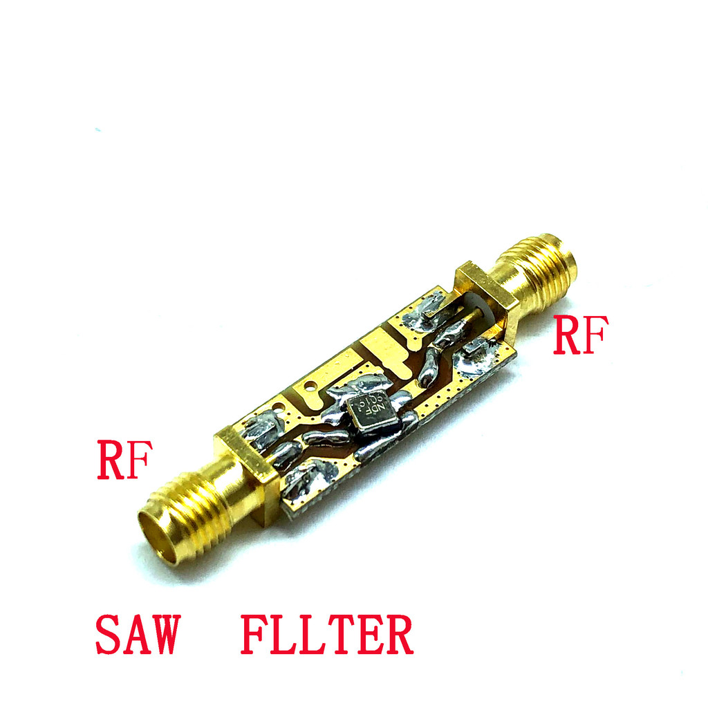 Passive 1090MHz พร้อมโมดูลรีเลย์กรอง Pass BPF ADS-B ซอฟต์แวร์วิทยุ SDR