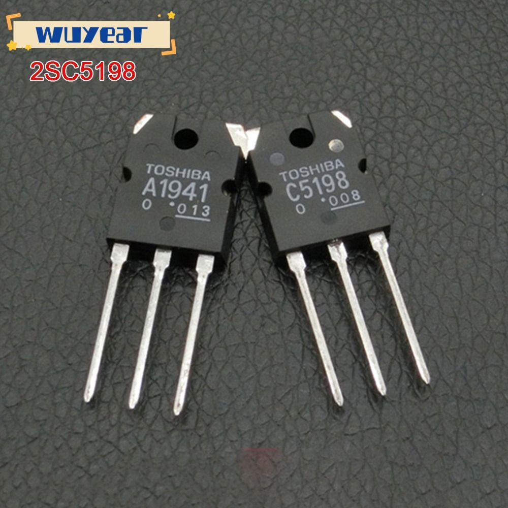 WUYEAR 3 คู่ 2SA1941 ทนทาน C5198 A1941 2SC5198
