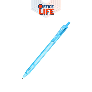 Elephant (ตราช้าง) ปากกาลูกลื่น ปากกา รุ่น TRIO ทรีโอ้ หมึกสีน้ำเงิน ขนาด 0.5 มม / 0.7 มม. ( 1 ด้าม / คละสี )