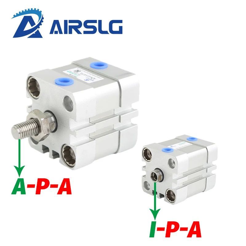 กระบอกขนาดกะทัดรัด ADN-12-5-APA ADN-12-10-APA ADN12-15-IA ADN-12-20-IPA ADN-12-25-A-P-A-A 40A