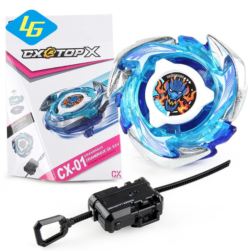 Dran Brave CX-01 Beyblade X Spinning Toy พร้อมชุด Launcher เกมต่อสู้การต่อสู้โลหะ