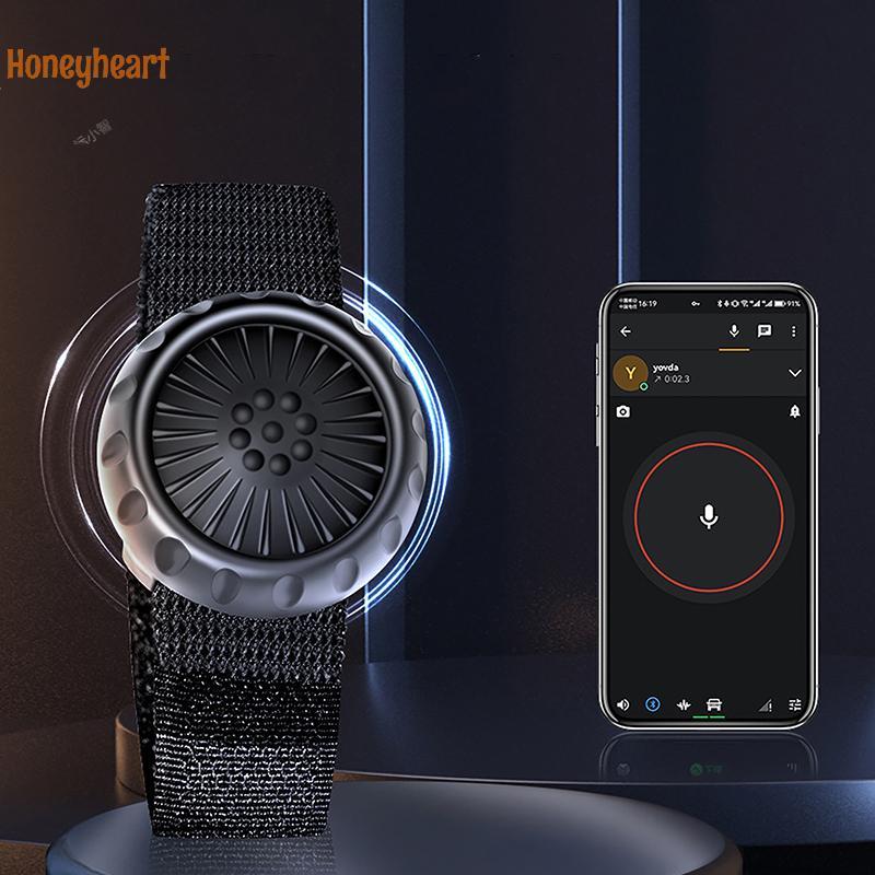 <Honeyheart> ปุ่ม PTT ไร้สาย 5.0 IP67 ปุ่ม PTT ไร้สายกันน้ําสําหรับ Zello สําหรับ IOS สําหรับ Androi