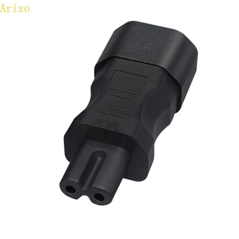 Arizo Power Supply Adapter C14 to C7 Male Female Conversion for Consumer Electronics
