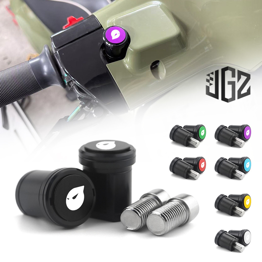 อุด​กระจก​ 1 คู่ พร้อมน๊อต ใส่ได้กับทุกรุ่น for VESPA Sprint Primavera 150 S125 MARUS