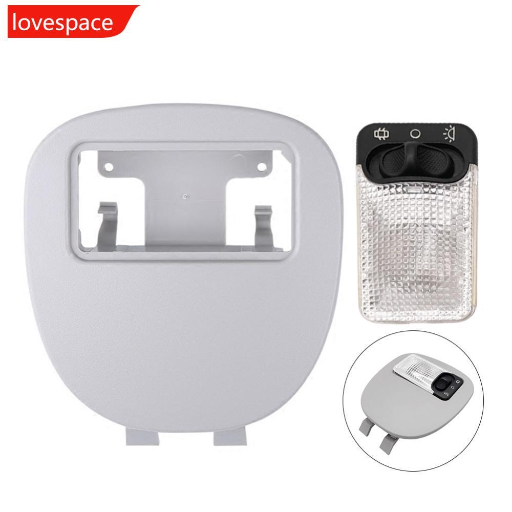 LOVESPACE ภายในรถโดมไฟอ่านหนังสือโคมไฟหลังคาสําหรับ Citroen C1 C2 C3 Peugeot 206 CC 207 107 108 206 