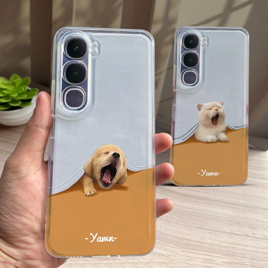 HP (Q1) Softcase Glossy Clear Case สําหรับ Vivo Y21D Y21S Y21 ล่าสุด - เคสโทรศัพท์ TPU กันน้ําล่าสุด