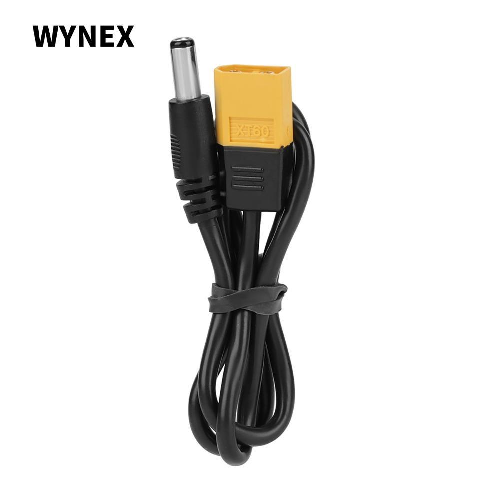 WYNEX XT60 To DC5525 สาย, XT60 ถึง DC5525 50 ซม.ความยาว XT60 ชายกระสุนสาย,ชายอะแดปเตอร์ DC 5.5 x 2.5