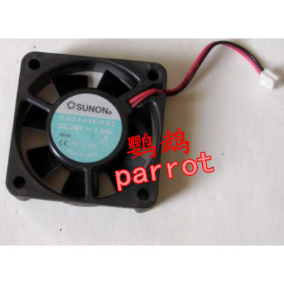 SUNON 5015 5 ซม.24V KD2405PHS2 พัดลมอินเวอร์เตอร์พัดลมควบคุมอุตสาหกรรมแลกเปลี่ยนพัดลมขนส่ง