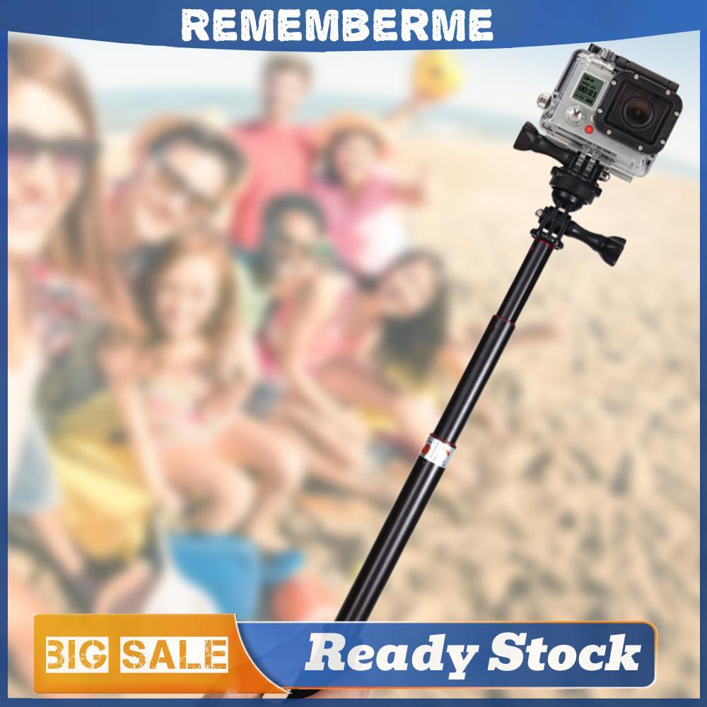 เสาขยายมือถือ Selfie Stick แบบพกพา Vlog Selife Stick Stand สําหรับกล้อง GoPro Action