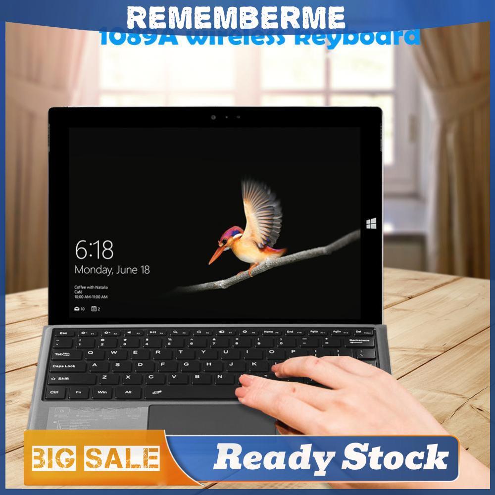 คีย์บอร์ดแบบชาร์จบลูทูธไร้สายสําหรับ Microsoft Surface Pro 3/4/5/6/7