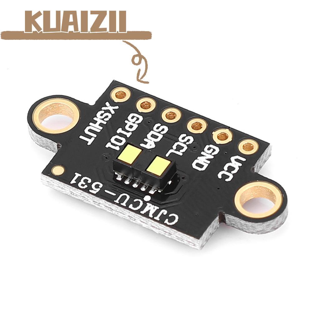 KUAIZII VL53L1X เซ็นเซอร์รัง, 4 เมตร Photon Detection Time Of Flight Sensor, โมดูลขยายความเร็วสูง Ey