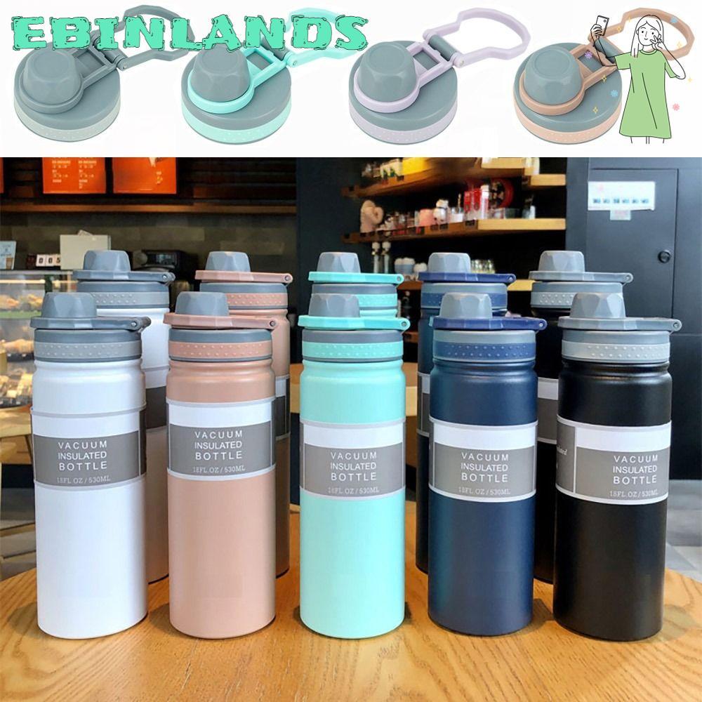 EBINLANDSFA 1 ชิ้นขวด, Splash Proof PVC ถ้วย,หลากสี 530ml/750ml TS-8706B/TS-8709B พร้อมซีลแหวนปิดผนึ