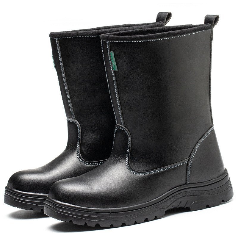 High-Top High-Top รองเท้าป้องกันแรงงานรองเท้าบูทน้ํามันทน Acid-Alkali-Resistant Anti-Smashing
