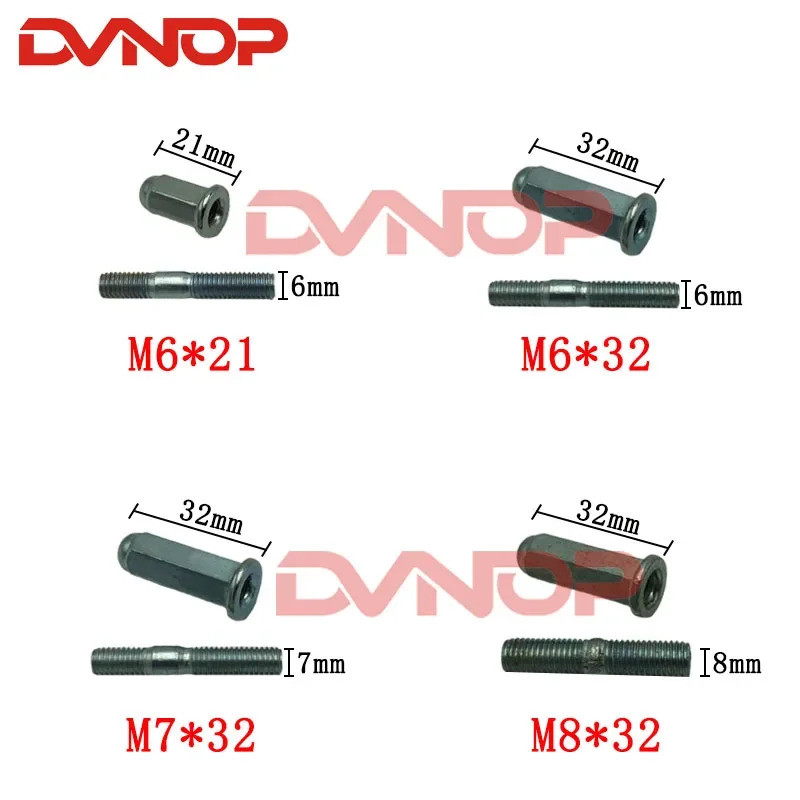 M6 M7 M8 70 110 GY6 CG125 GS125 150 250 สกู๊ตเตอร์ motociclista motocicletas motosiklet ท่อไอเสียรถจ