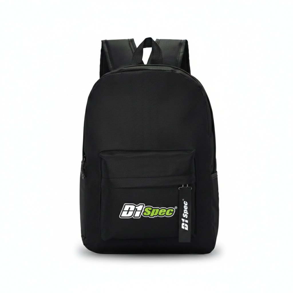 [สำหรับแถมเท่านั้น] D1Spec กระเป๋าเป้สีดำ ขนาด 27x37x11 ซม. รูปที่ 3