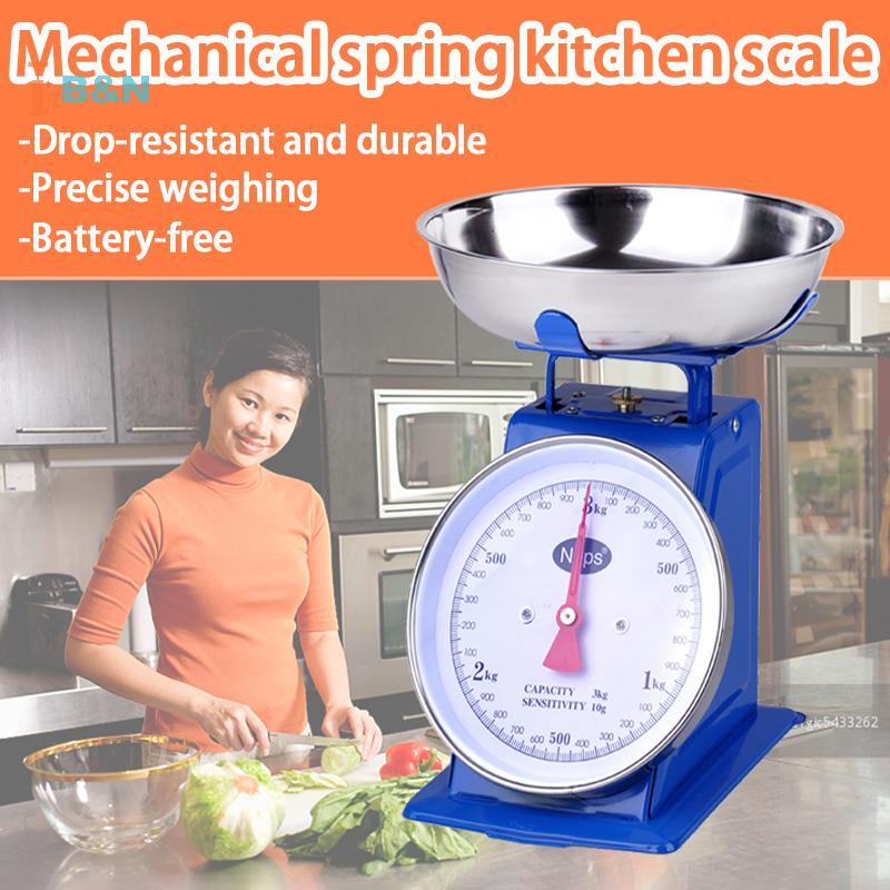 XeR Multi-Size Hoba Mechanical Kitchen เครื่องชั่งน้ําหนักสีน้ําเงิน – แบตเตอรี่ที่ต้องการ TH