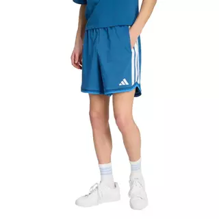 adidas ไลฟ์สไตล์ กางเกงขาสั้นผ้าตาข่าย STADIUM ผู้ชาย สีน้ำเงิน JZ6855