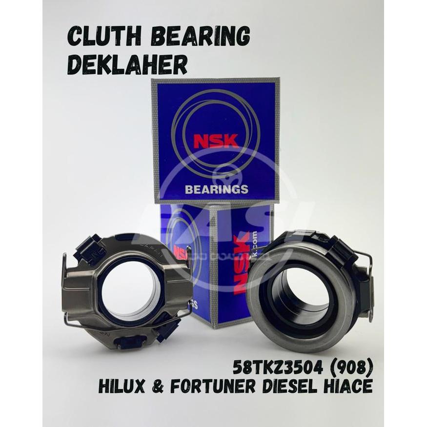 NSK คลัทช์ Release Bearing Deklaher 58TKZ3504 สําหรับ Toyota Hilux Fortuner Diesel Hiace -soniacos