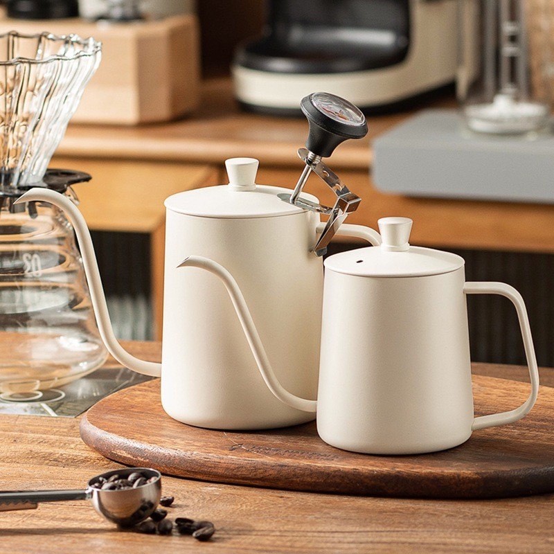 ดริปเปอร์ กาดริปกาแฟ  600ml/350ml Stainless Pour-over Coffee Drip Pot 1UXG