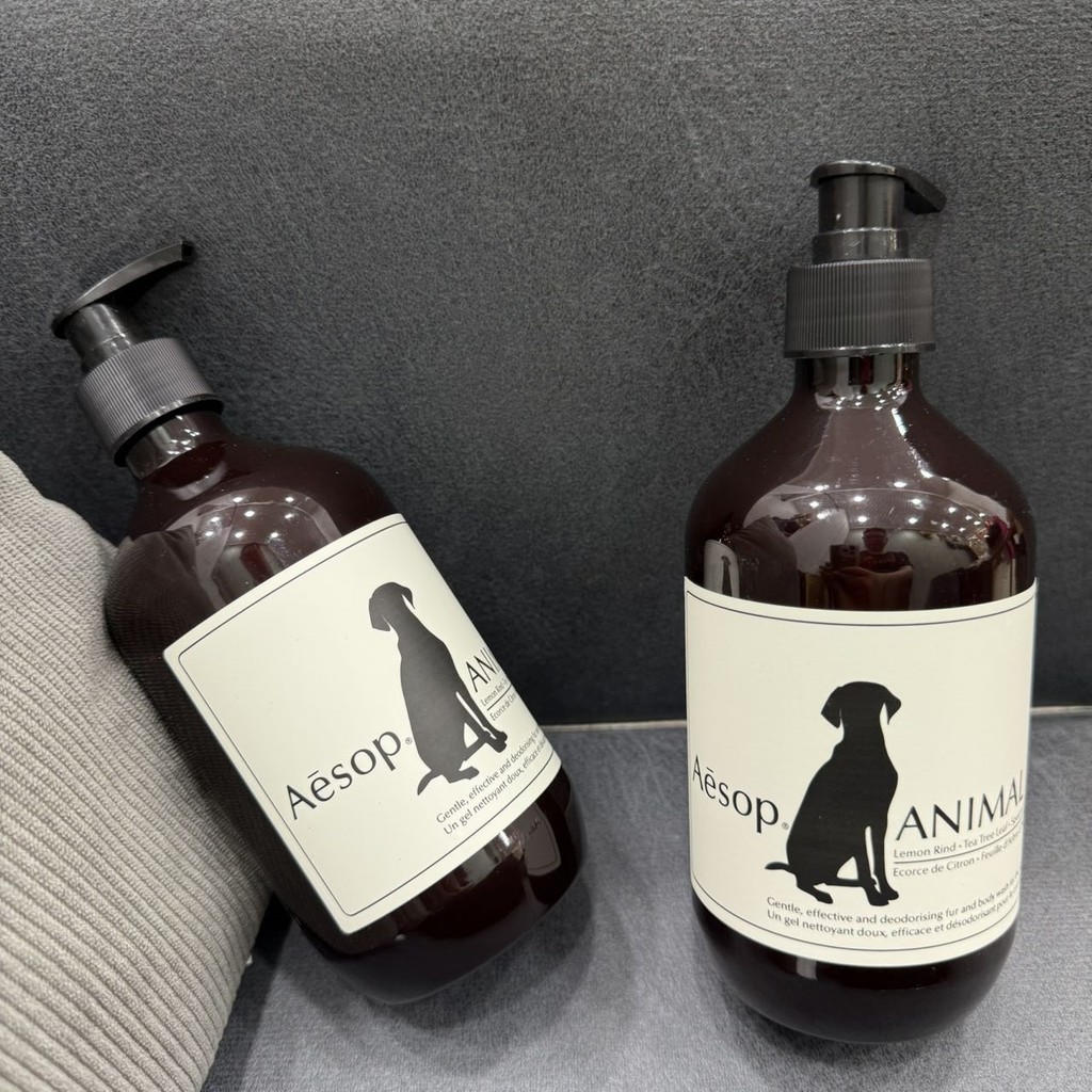 Spot Goods#Aesop Isos Pet Bath Gel Wooden Floral Scent Cat Dog Pet Shampoo Bath Cleaning500ML1127hw