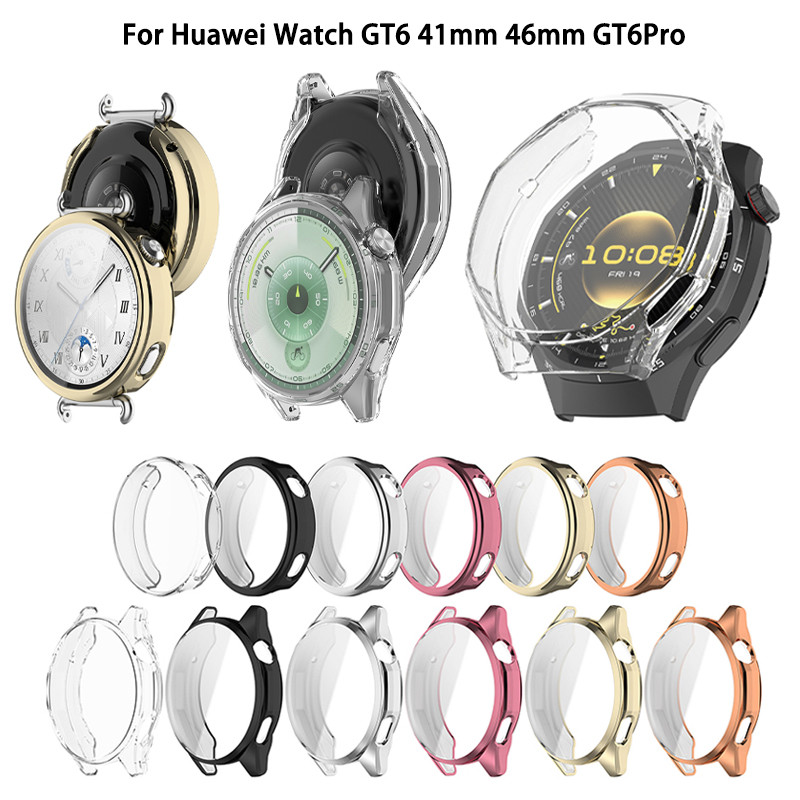 TPU Soft Shell เคสป้องกันสําหรับนาฬิกา Huawei GT6 46 มม. 41 มม. GT6 pro