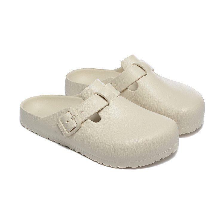 Birkenstock Boston EVA Black รองเท้าแตะครึ่งแพ็คสําหรับผู้ชายและผู้หญิง 36-45 (6 สี) - รูปที่ 3