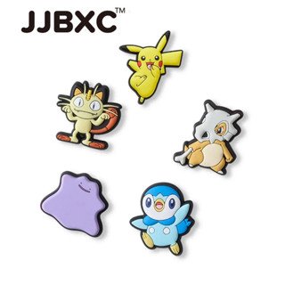 CHARM รองเท้าแตะคล้องสาย ลายการ์ตูนน่ารัก DIY พร้อมอุปกรณ์ตก…