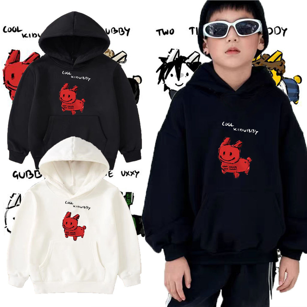 Roblox c00lkidd Kids Hoodie | Shedletsky Blame John Gubby Forsaken 1x1x1x1 007n7 | Cotton Gamer Hood