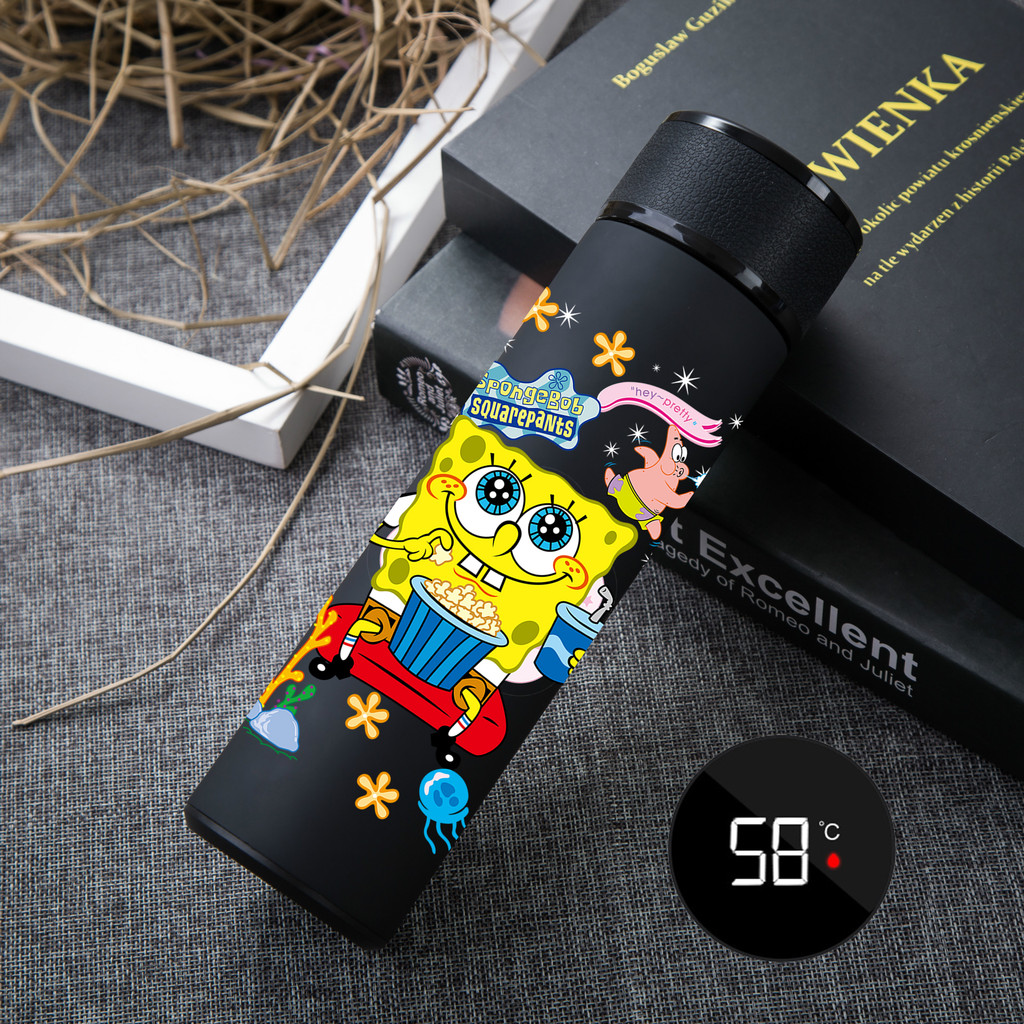 SpongeBob SquarePants Patrick Anime Theme-304 สแตนเลสสูญญากาศฉนวนถ้วยรั่ว BPA-ฟรีฉนวนกันความร้อนขวดน้ํา-ถ้วยกาแฟ-นักเรียนชายหนุ่มผู้ใหญ่ทุกวันกลางแจ้ง