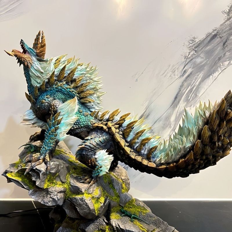 【พร้อมส่ง】monster hunter 【unofficial version】 monster hunter figure monster hunter wilds ของขวัญวันเกิด ของแต่งบ้าน โมเดลเกม