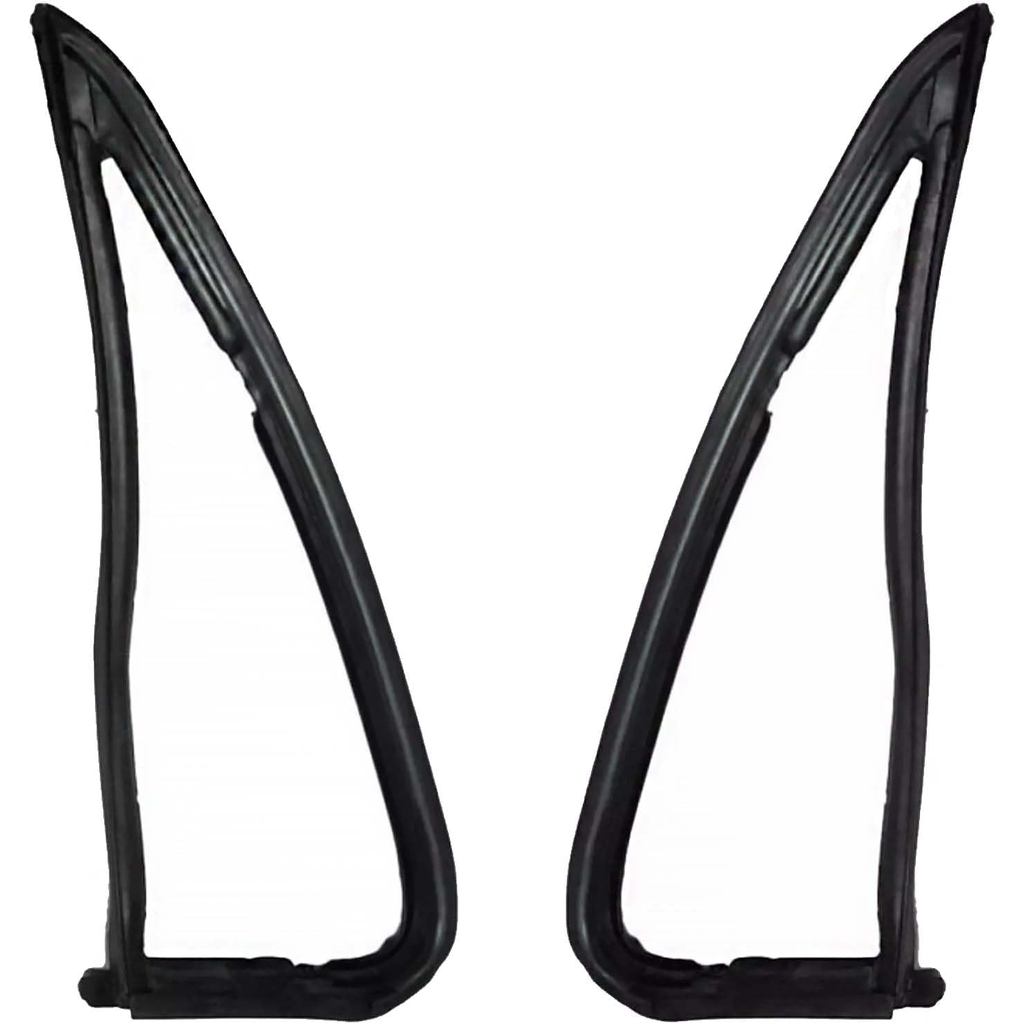 คู่ด้านหน้า Vent กระจกหน้าต่าง Weatherstrip ซีลชุดสําหรับ 1987-91 Chevy Blazer 1981-86 C10 C20 C30 K
