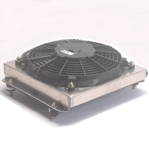 96 Plate Oil Cooler และ Fan Kit - พัดลมดึง