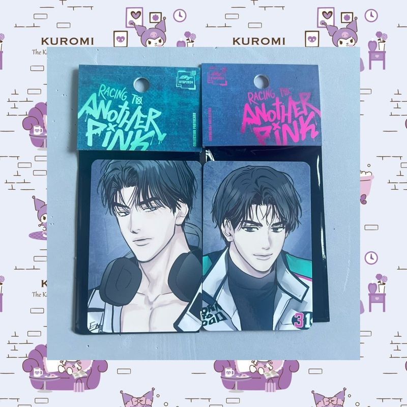 พร้อมส่ง bomtoon สินค้าการ์ตูนเกาหลี Bomtoon Flash Photocard Pb คู่ (สุ่มให้กระเป๋าเดิม)