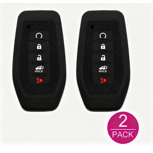 2x Silicone Car Key Holder Case For Infiniti QX60 QX80 2025 2026 Fob Cover Shell