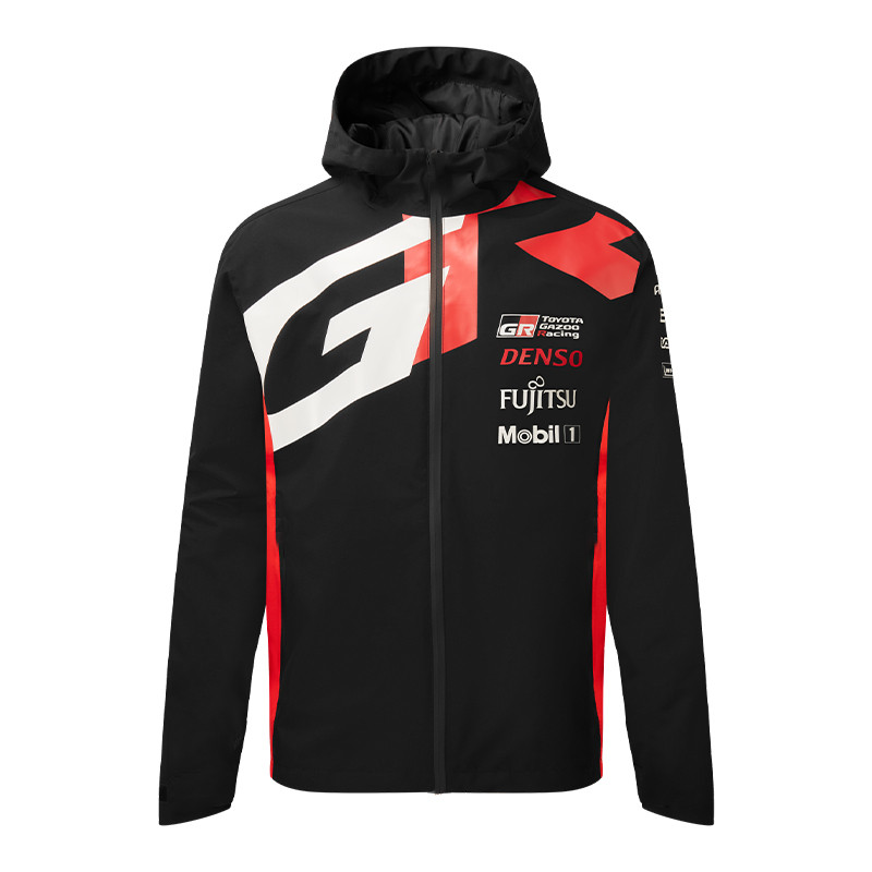 แจ็คเก็ตพิมพ์ลาย 3D Toyota GR Gazoo Racing สำหรับทีม WEC โค้ตปิดท้ายแบบ.Zipper สไตล์ฤดูหนาว