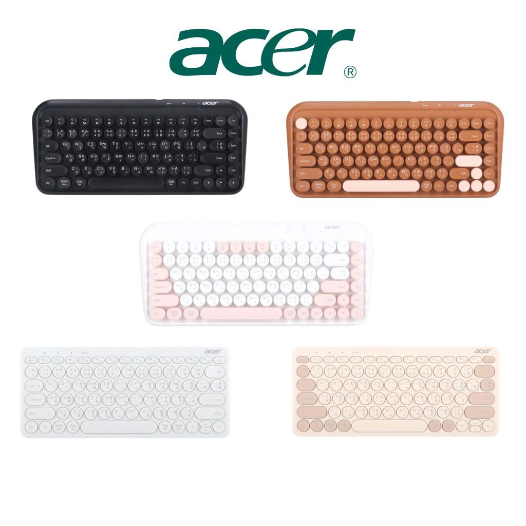 ACER คีย์บอร์ดไร้สาย LV1600/LW1800 WIRELESS KEYBOARD รับประกันตลอดอายุการใช้งาน